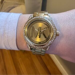 MK Watch gold